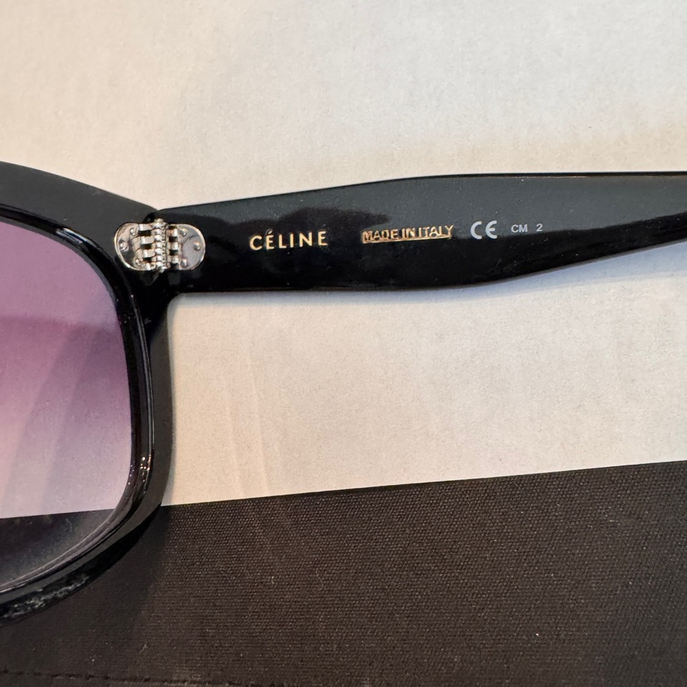Celine Black Sunglasses - Picture 3 of 5